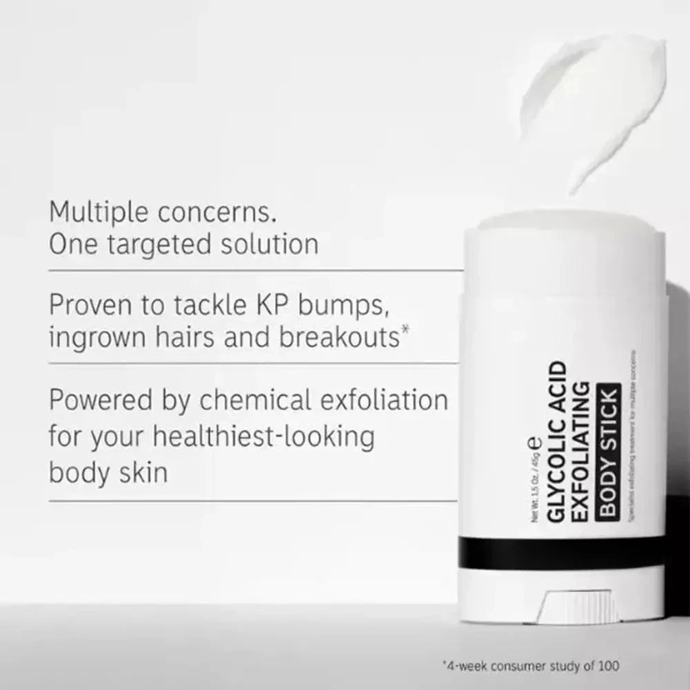 DailyBlend Glycolic Acid Body Stick, 45g mess-free exfoliator