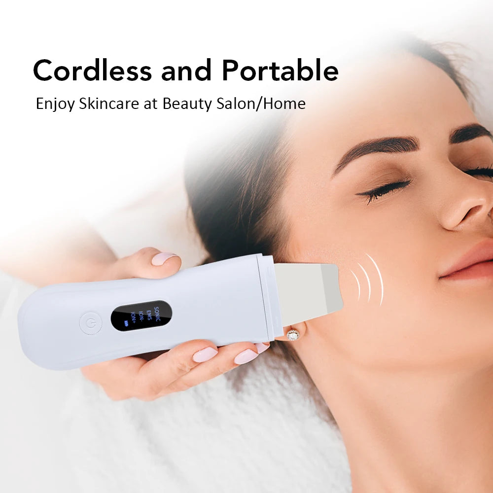 DailyBlend Ultrasonic Skin Scrubber — At-Home Deep Cleansing Device
