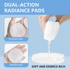 DailyBlend toner pad close-up showing the dual-sided exfoliating and toning texture