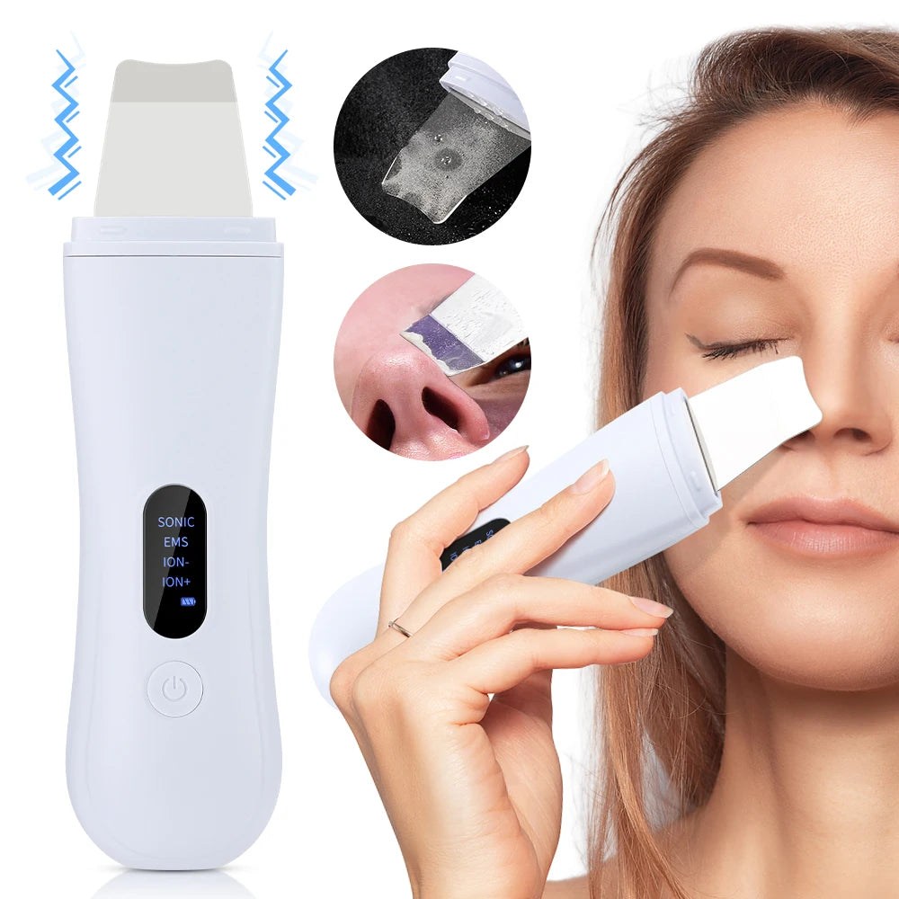 DailyBlend Ultrasonic Skin Scrubber — At-Home Deep Cleansing Device