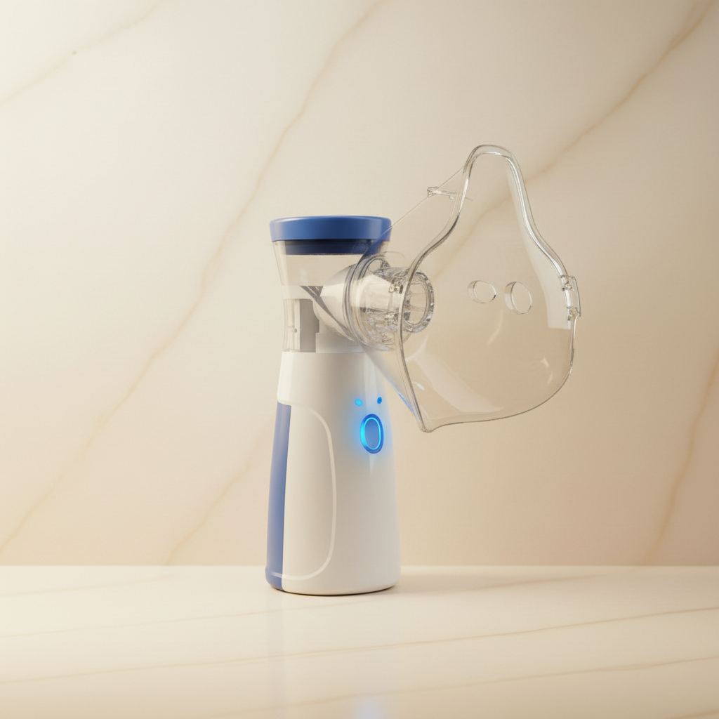 Nano Steamer on Cream Marble