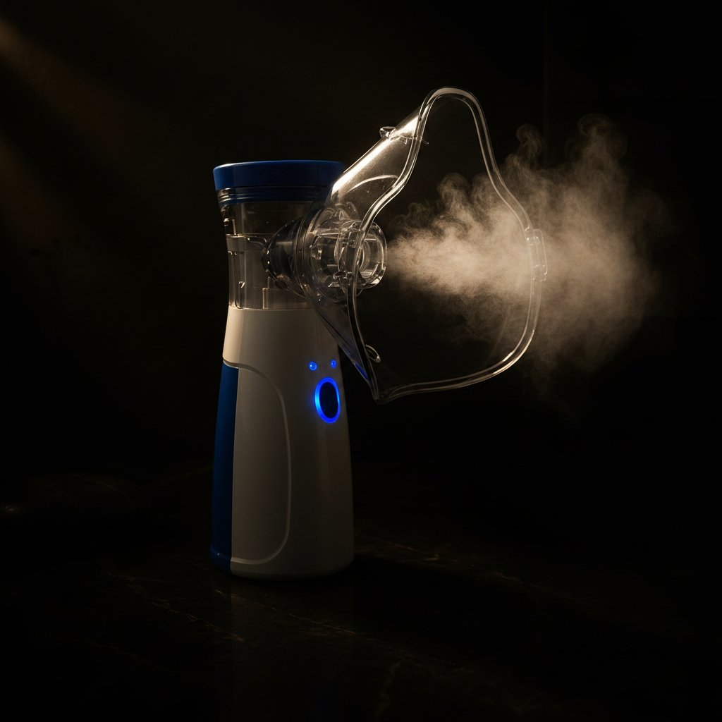 Nano Steamer on near-black background